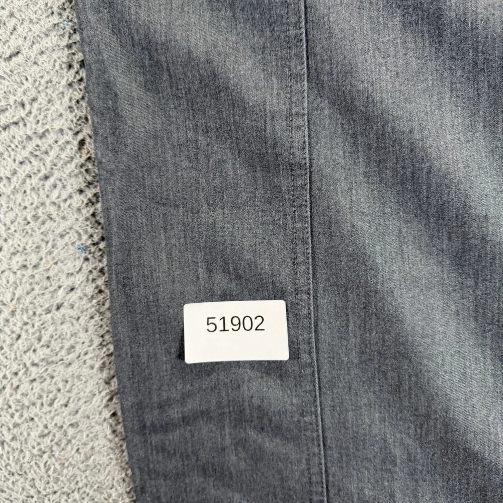 FIGS Scrub Pant Men's XL Gray Polyester Straight Leg Medical Drawstring Stretch